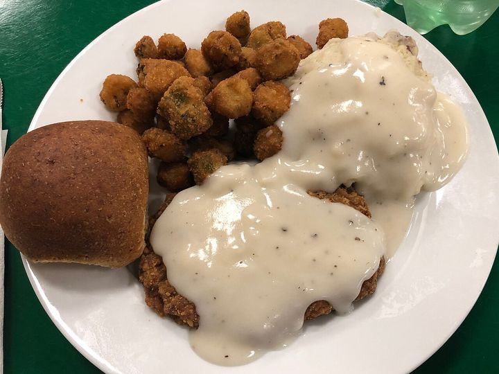 Chicken-Fried Steak with Cream Gravy